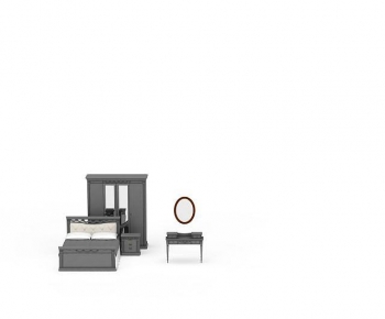 European Style Double Bed-ID:544029958