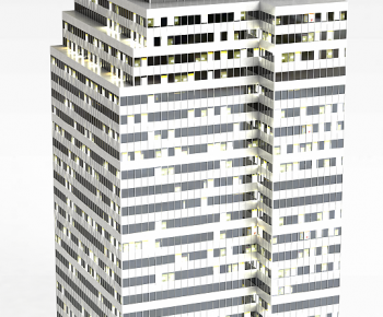 Modern Appearance Of Commercial Building-ID:204345948