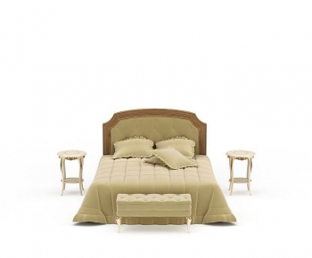European Style Double Bed-ID:564879899