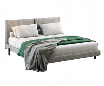 Modern Double Bed-ID:439969066