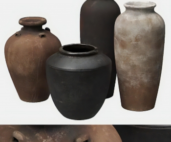 Modern Clay Pot-ID:892426016