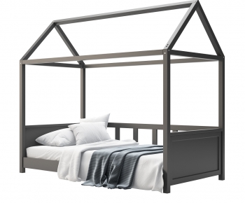 Modern Child's Bed-ID:608385097