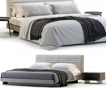 Modern Double Bed-ID:172118905