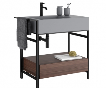 Modern Bathroom Cabinet-ID:974340475