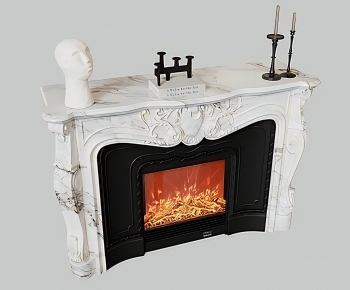 French Style Fireplace-ID:380377051