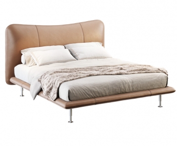 Modern Double Bed-ID:471354963