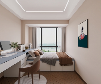 Modern Boy's Room And Son's Room-ID:685081014