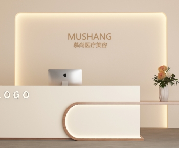 Modern Reception Desk-ID:307818895
