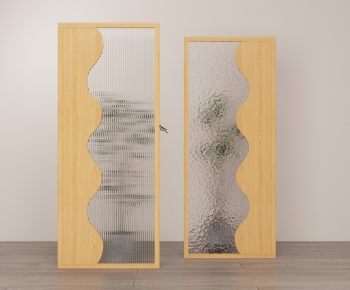 Modern Glass Screen Partition-ID:799475918