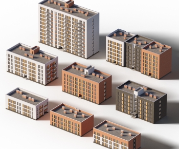 Modern Residential Building-ID:573079637