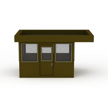 Modern Security Booth-ID:937658074