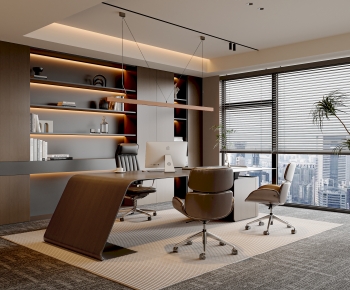 Modern Manager's Office-ID:910562047