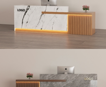 Modern Reception Desk-ID:270387892