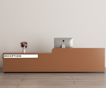 Modern Reception Desk-ID:953597076