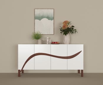 Modern Entrance Cabinet-ID:813101054