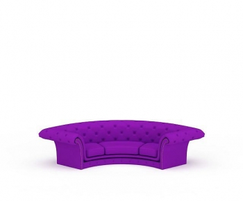 European Style Curved Sofa-ID:876827007