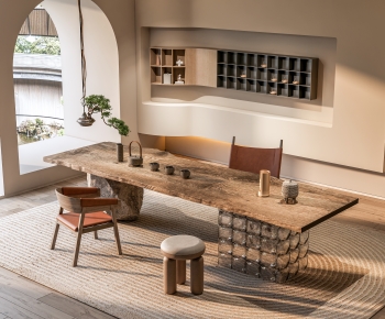 New Chinese Style Tea Tables And Chairs-ID:981543061