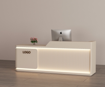 Modern Reception Desk-ID:985055921