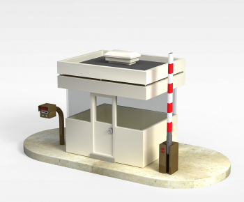 Modern Security Booth-ID:649982939