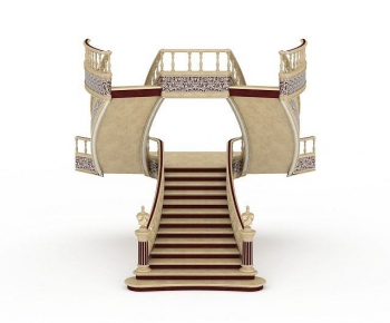 European Style Staircase-ID:984366899