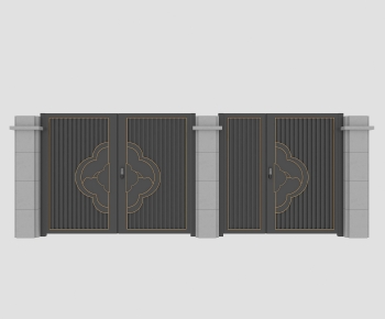 New Chinese Style Gate-ID:873516082