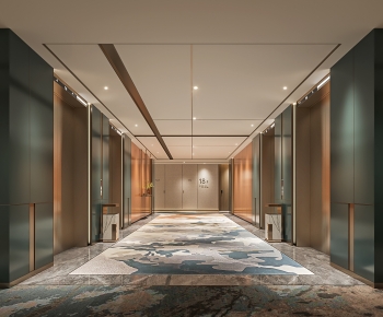 Modern Elevator Hall-ID:828032029