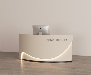 Modern Reception Desk-ID:844581172