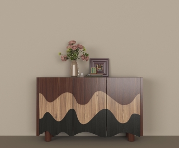 Modern Entrance Cabinet-ID:888039115