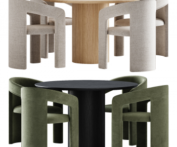 Modern Dining Table And Chairs-ID:142076025