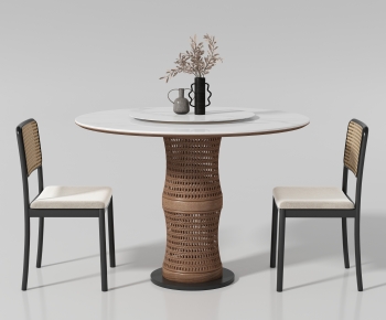 Modern Dining Table And Chairs-ID:791855107