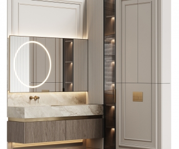Modern Bathroom Cabinet-ID:140264034