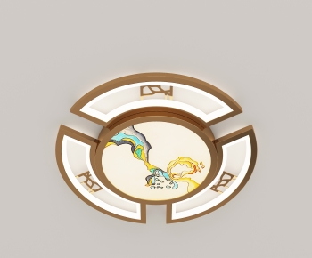 New Chinese Style Ceiling Ceiling Lamp-ID:196149376
