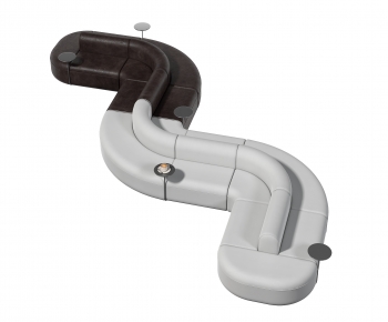 Modern Curved Sofa-ID:631608963