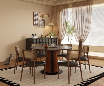 Modern Dining Table And Chairs-ID:314605958