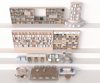 Modern Bookcase-ID:993585114