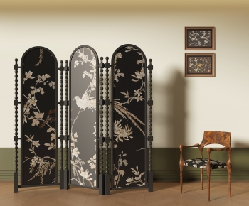 法式中古风屏风隔断-ID:340518003