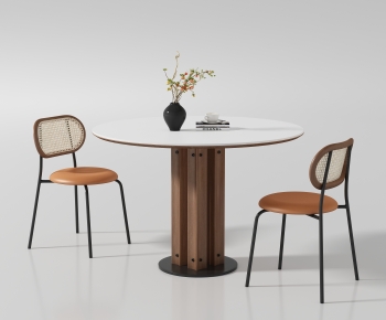 Modern Dining Table And Chairs-ID:529699094