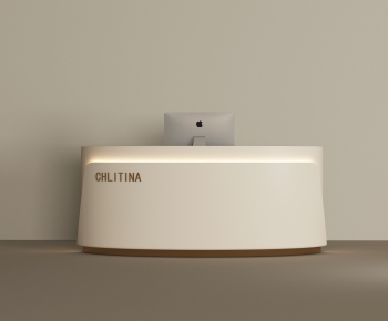Modern Reception Desk-ID:849220996