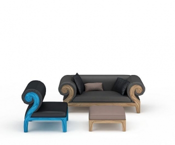 Simple European Style Sofa Combination-ID:529803993