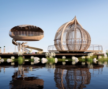Modern Building Appearance-ID:534627918