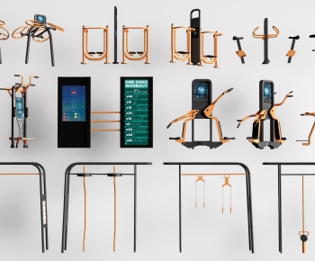 Modern Fitness Equipment-ID:456146962
