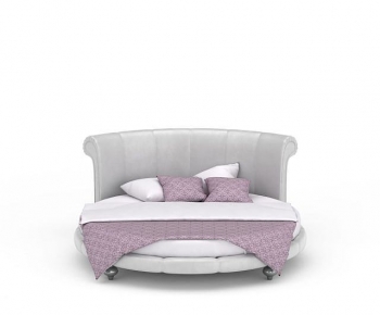 Modern Round Bed-ID:329327116