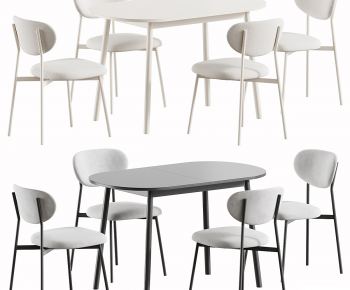 Modern Dining Table And Chairs-ID:596716883