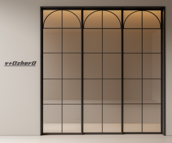 French Style Sliding Door-ID:125088933