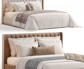 Modern Double Bed-ID:463948015