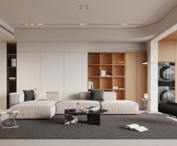 Modern A Living Room-ID:667491028