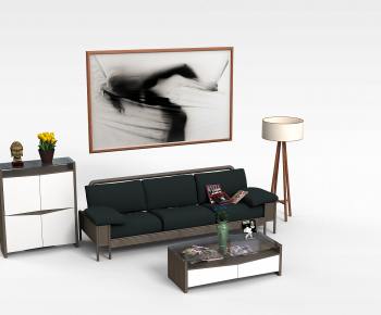 Modern Three-seat Sofa-ID:132518059