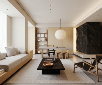 Modern A Living Room-ID:659215932