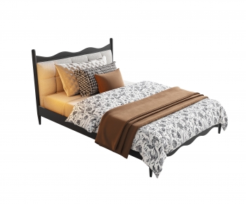 French Style Double Bed-ID:478377104