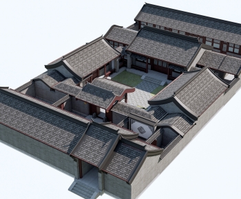 Chinese Style Residential Building-ID:340862996